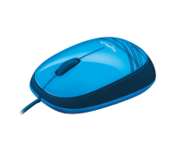 Logitech M105 niebieska USB - 81633 - zdjęcie 1